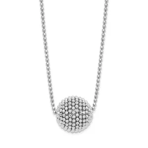 Sterling Silver Polished D.C Necklace