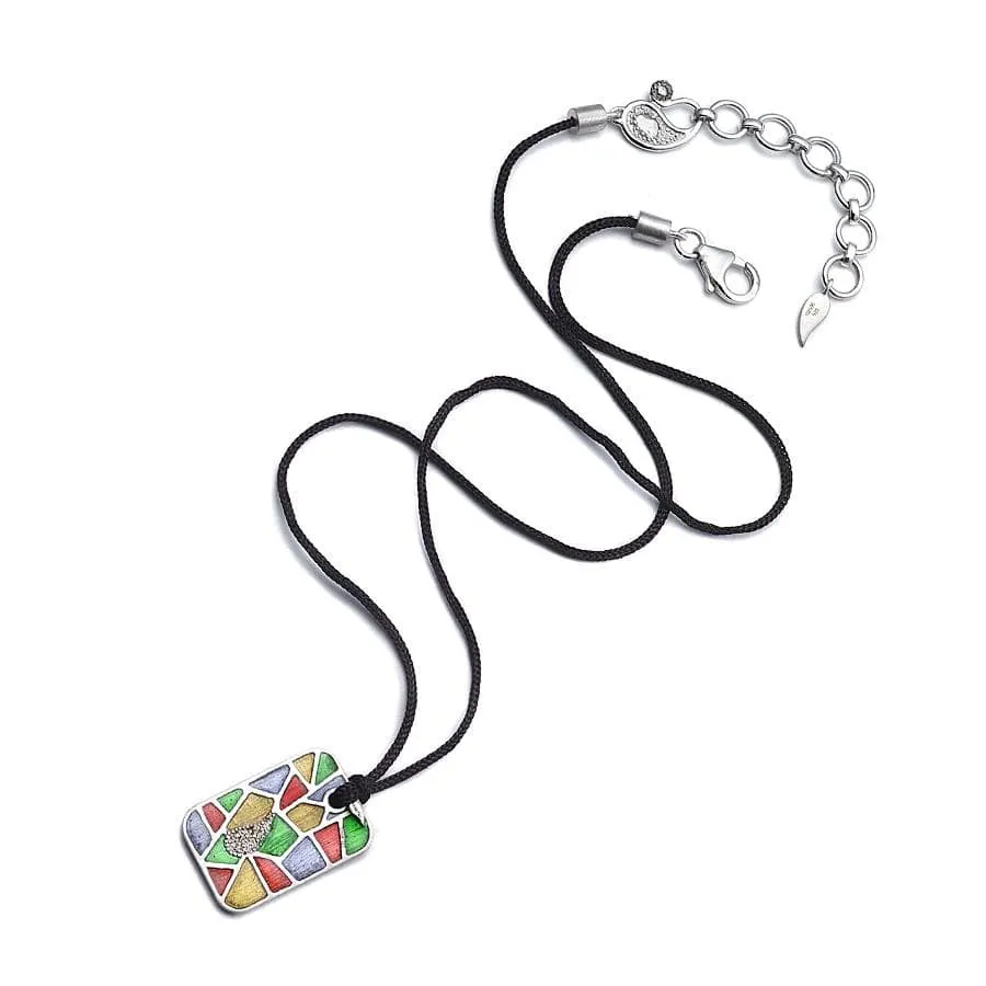 Sterling Silver "Originality Implies a Return to The Origins" Necklace