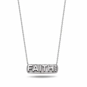 Sterling Silver Sagrada Passion "Faith" Necklace
