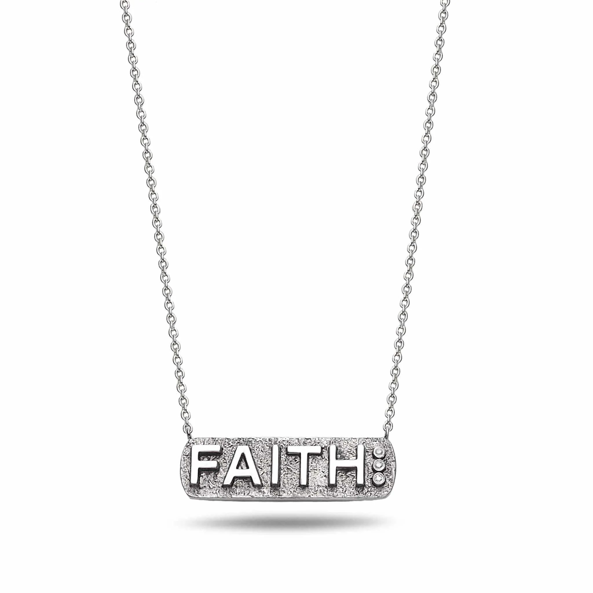 Sterling Silver Sagrada Passion "Faith" Necklace