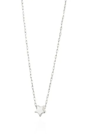 Sterling Silver Star Charm Necklace
