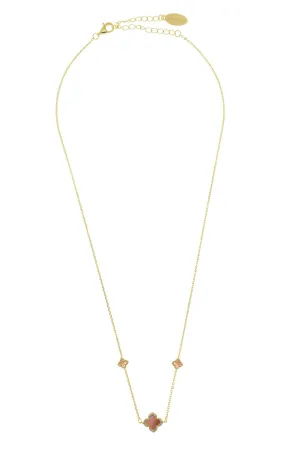 SYDNEY SOIRÉE  FAIRWATER MOTHER OF PEARL DELUXE NECKLACE GOLD