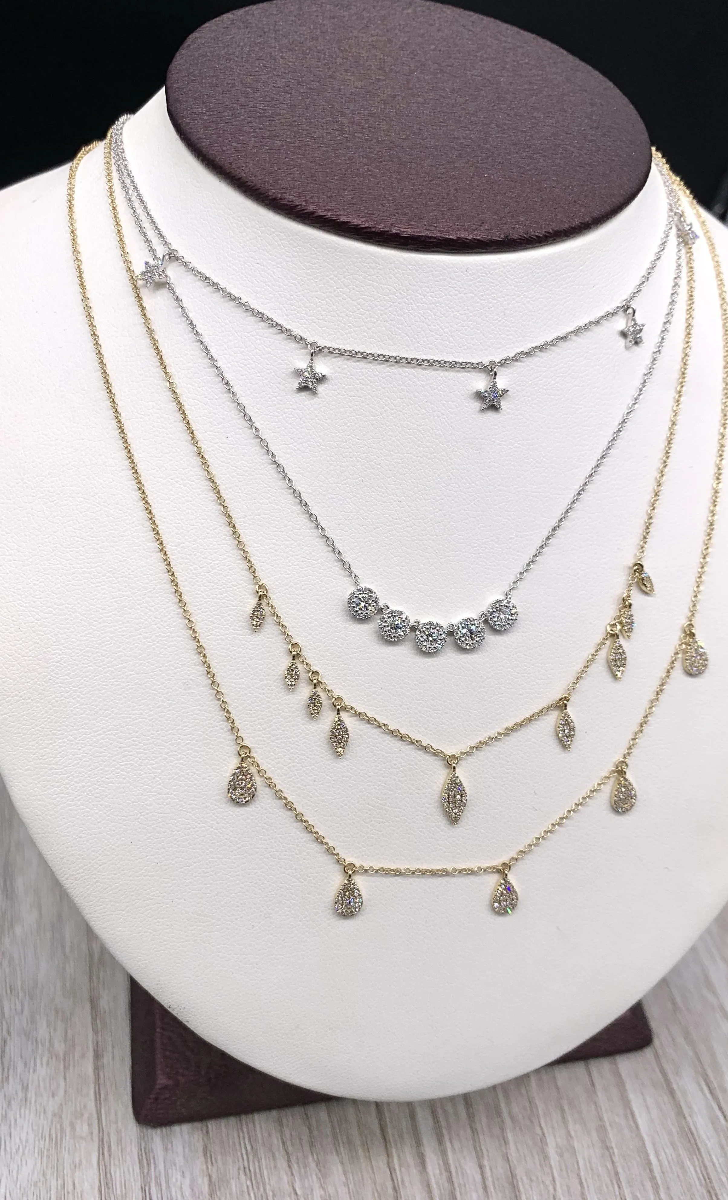 Teardrop Drop Necklace