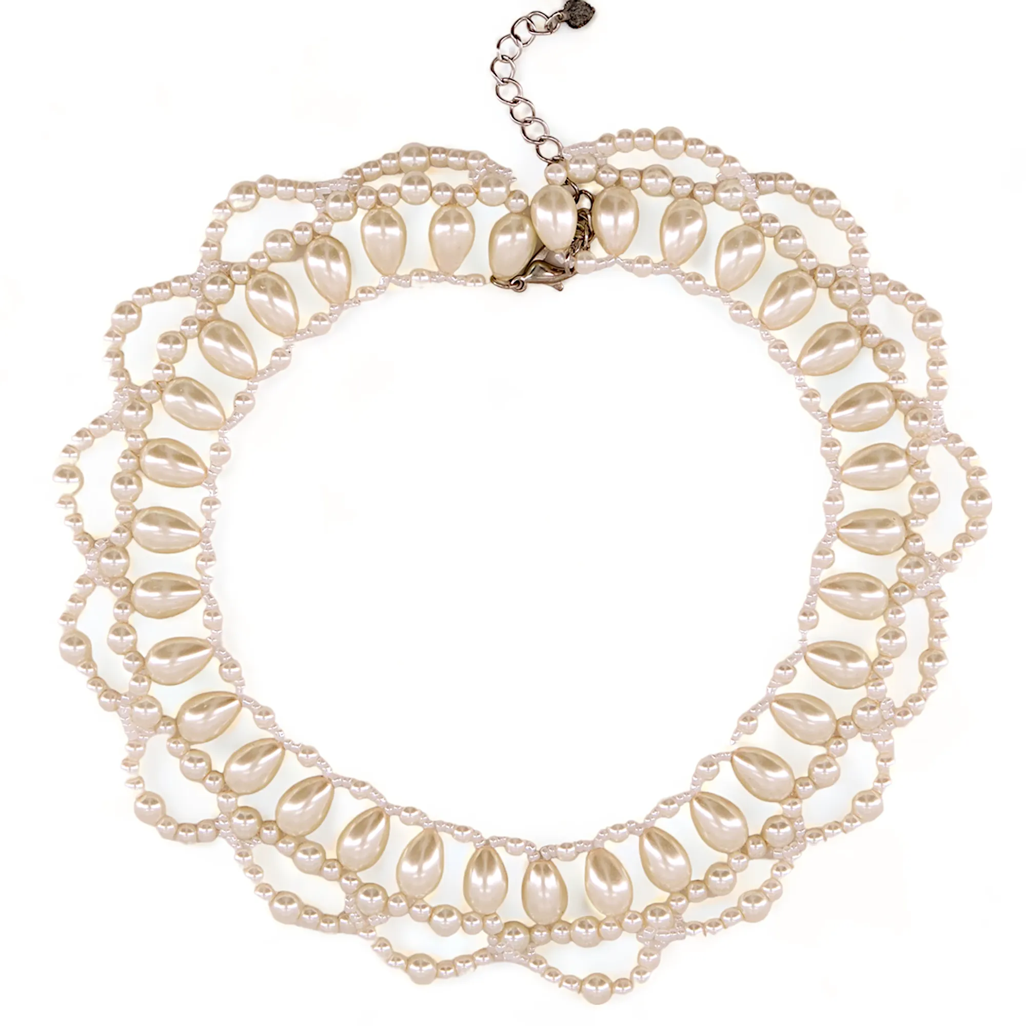 The Queen Victoriana Pearl Designer Necklace