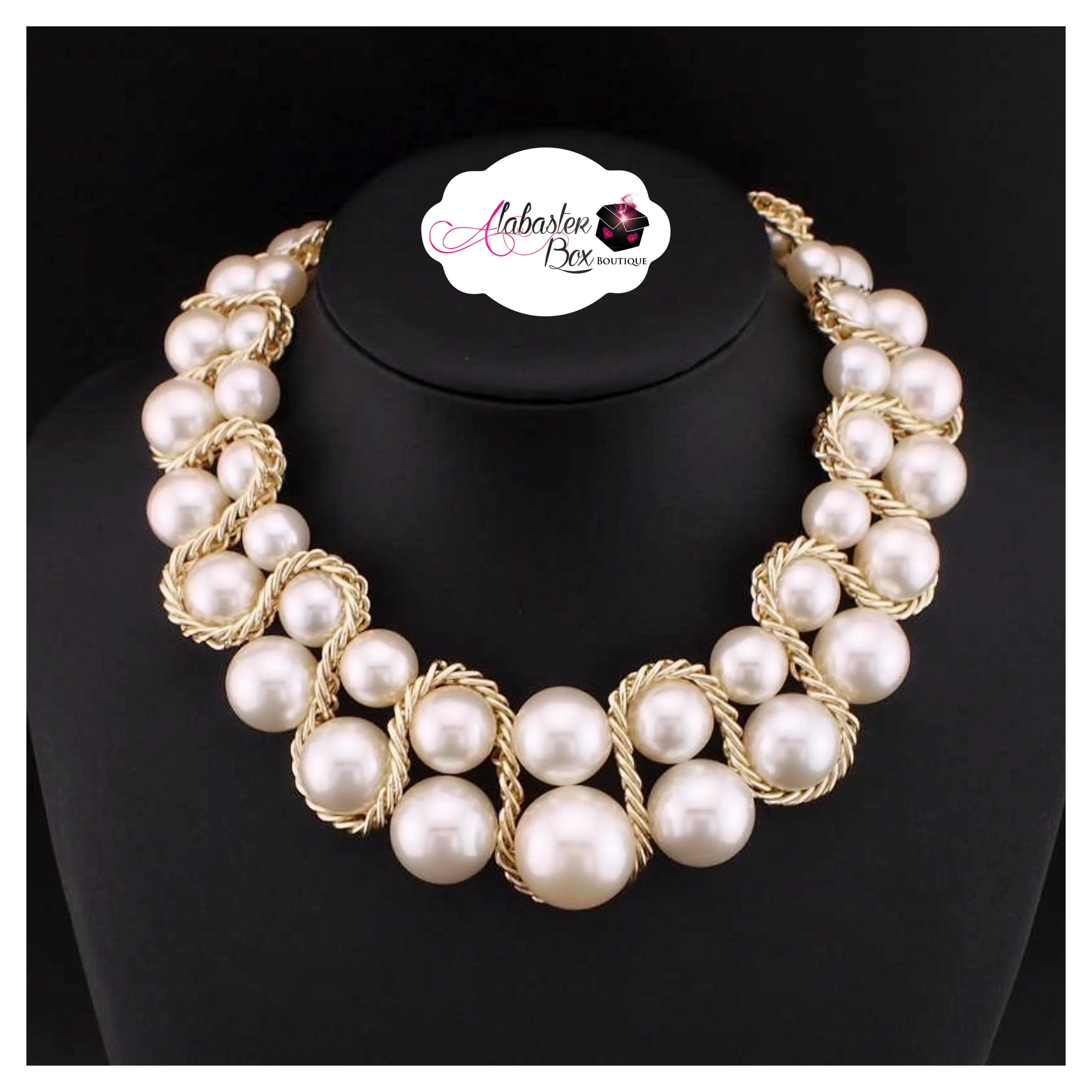 The "PEARLfect ⚪️ Unique" Necklace