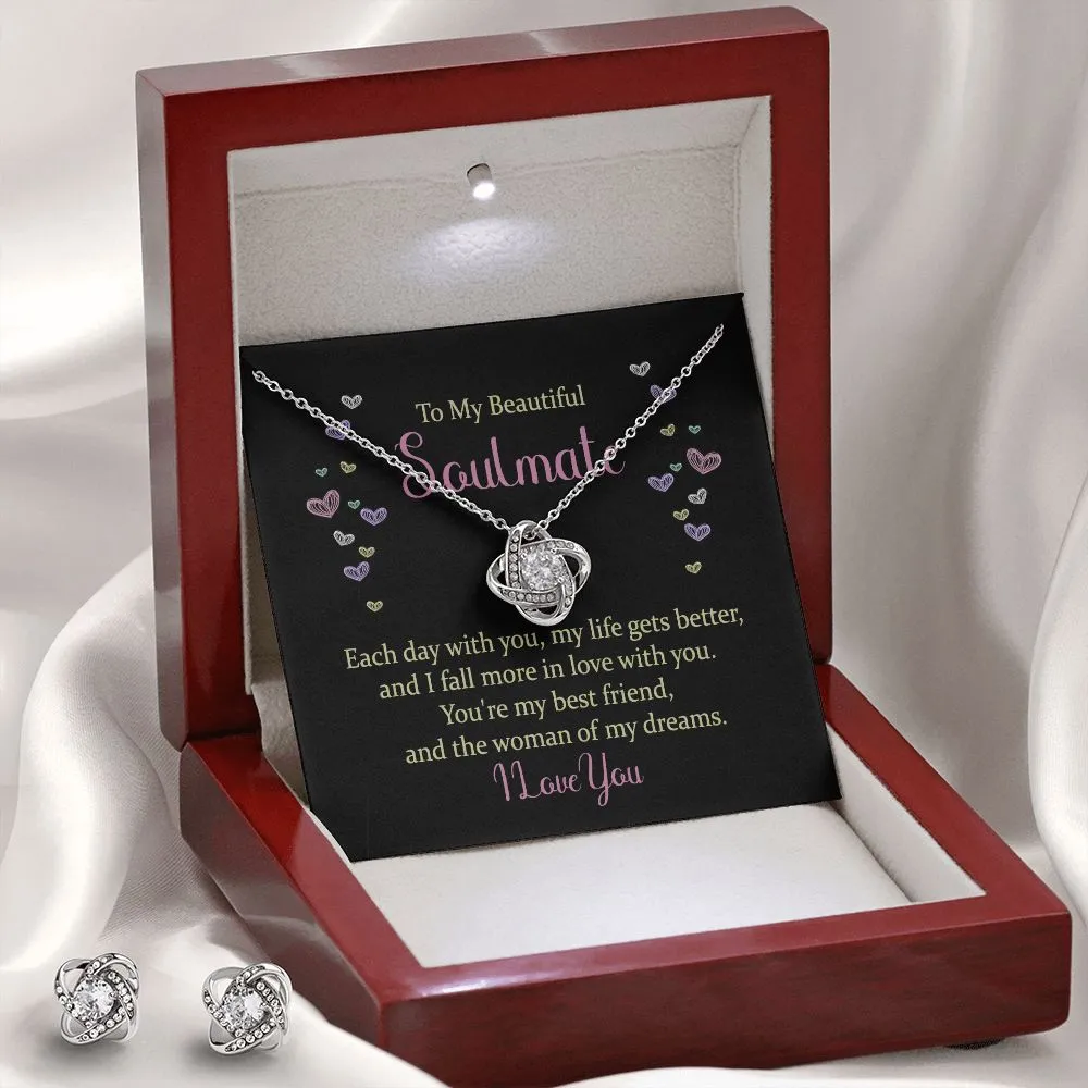 To my beautiful soulmate - each day with you