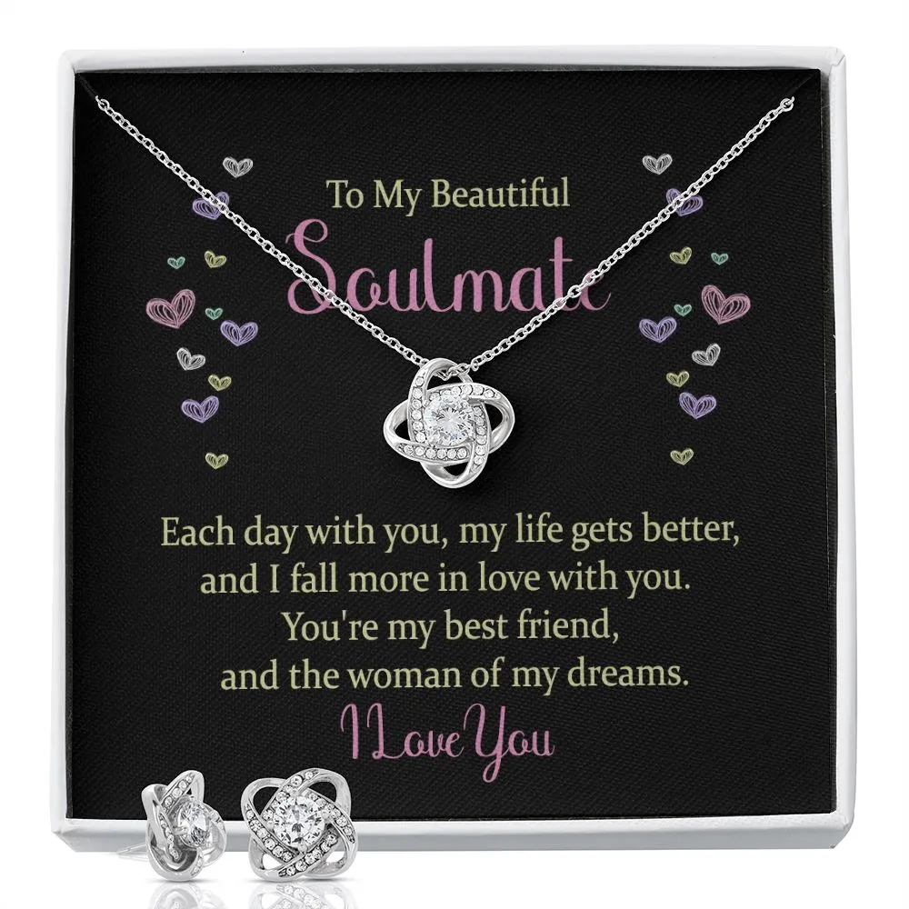 To my beautiful soulmate - each day with you
