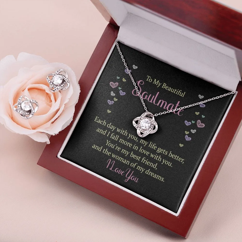 To my beautiful soulmate - each day with you