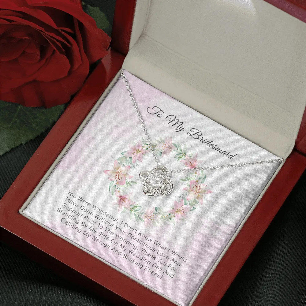 To My Bridesmaid - Thank You