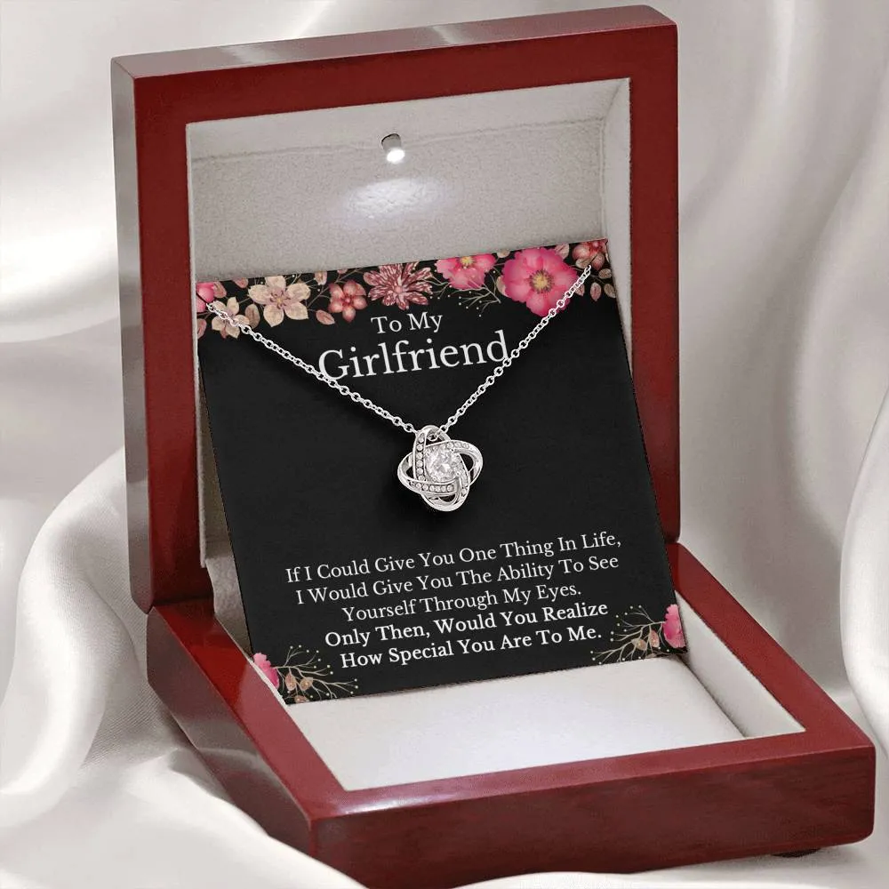 To My Girlfriend Necklace, Necklace For Girlfriend, Birthday Gift For Girlfriend, Anniversary, Valentines Day Gift For Girlfriend