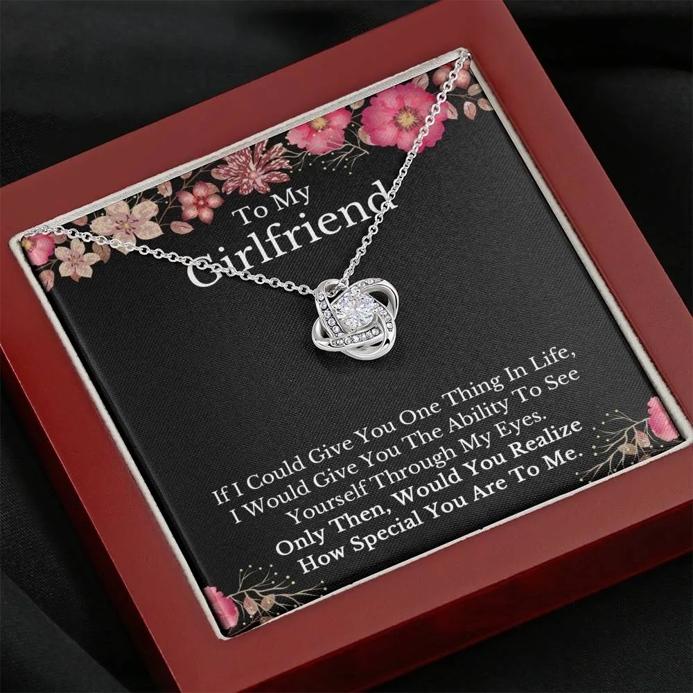 To My Girlfriend Necklace, Necklace For Girlfriend, Birthday Gift For Girlfriend, Anniversary, Valentines Day Gift For Girlfriend