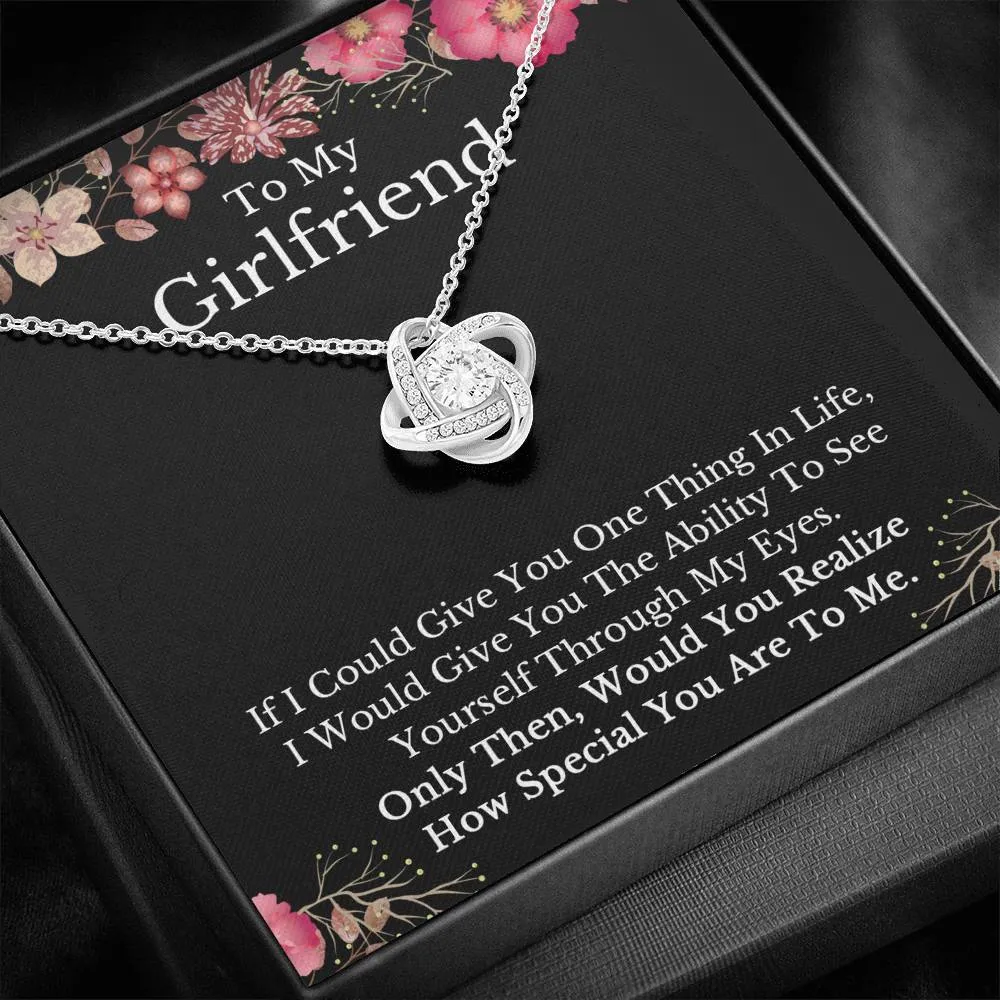 To My Girlfriend Necklace, Necklace For Girlfriend, Birthday Gift For Girlfriend, Anniversary, Valentines Day Gift For Girlfriend
