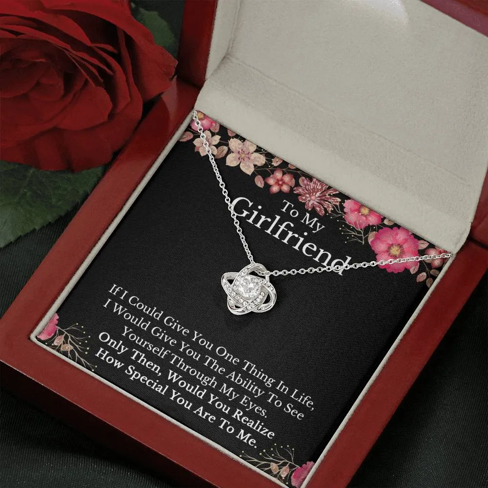 To My Girlfriend Necklace, Necklace For Girlfriend, Birthday Gift For Girlfriend, Anniversary, Valentines Day Gift For Girlfriend