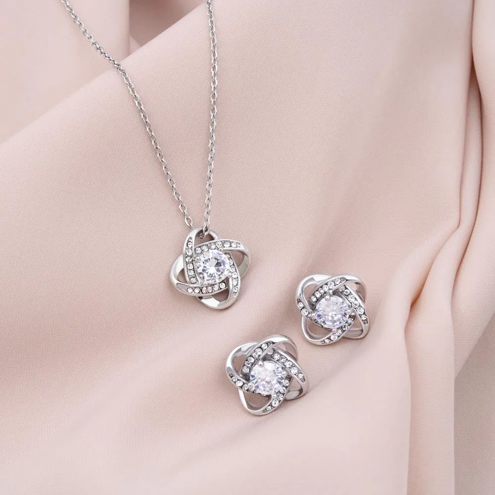 To my soulmate necklace and earrings set