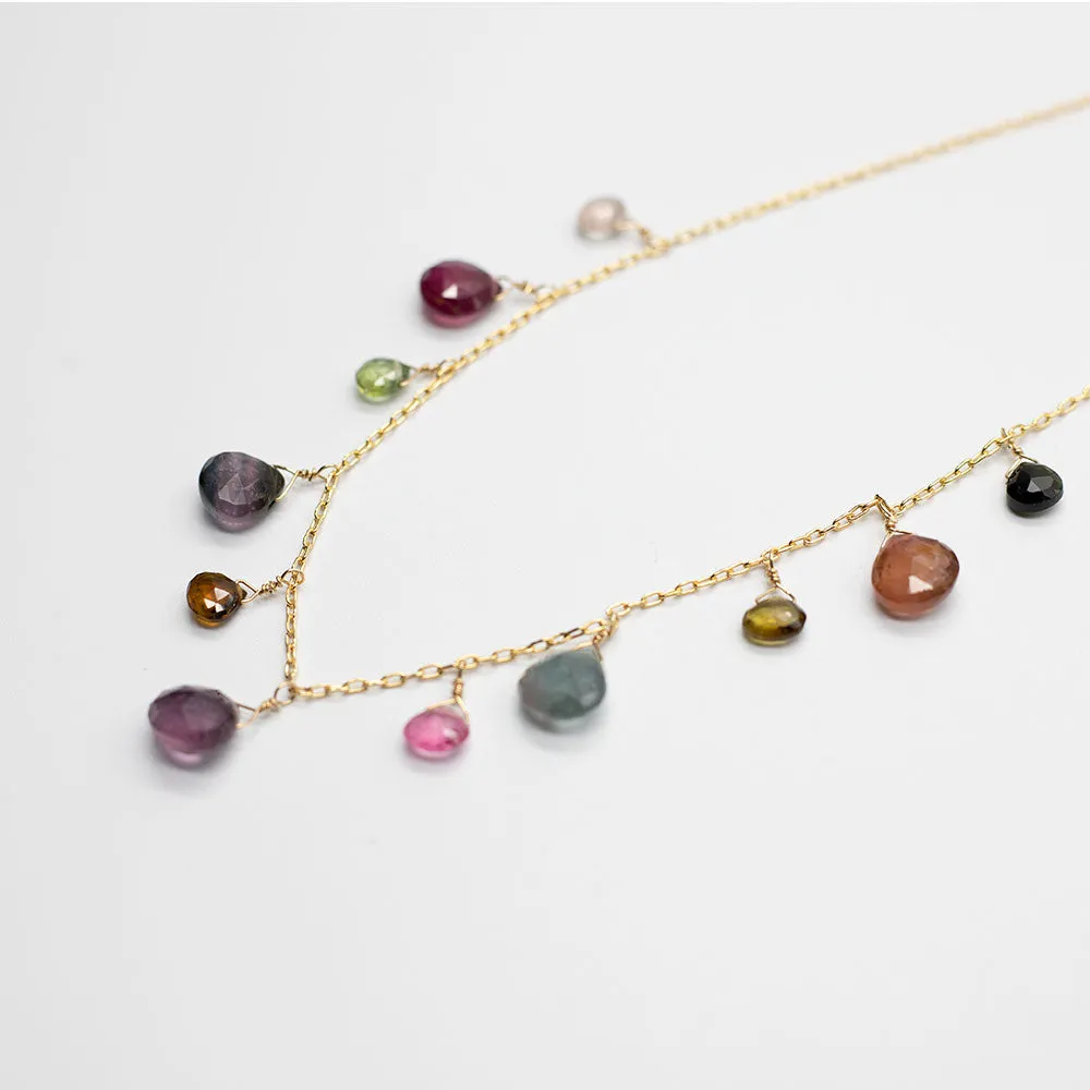 Tourmaline Charm Necklace