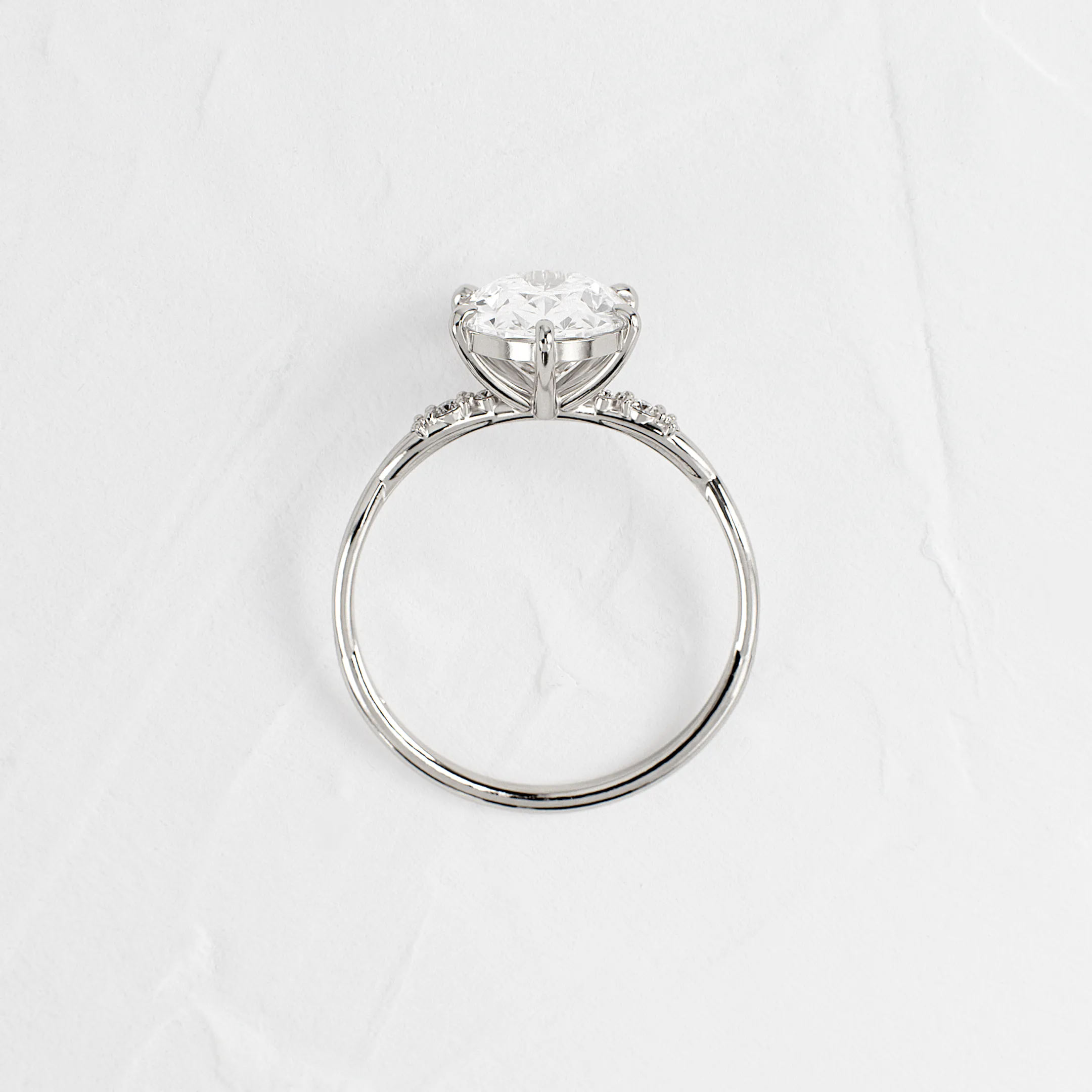 Trestle Ring, Oval Cut