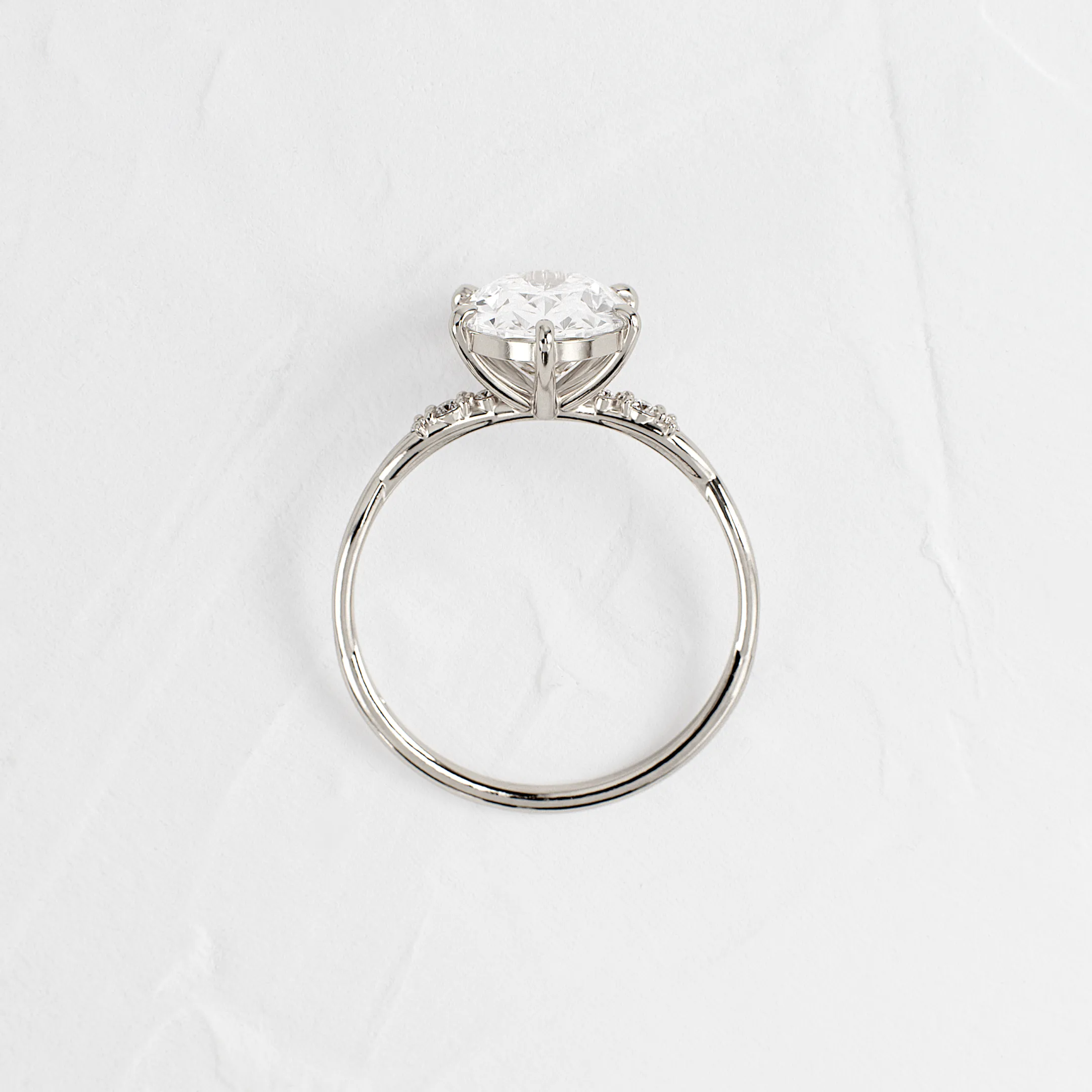 Trestle Ring, Oval Cut
