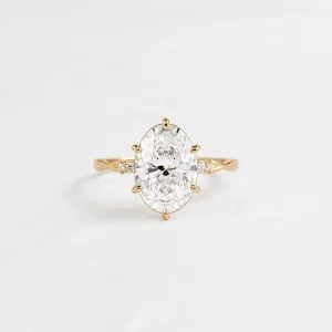 Trestle Ring, Oval Cut