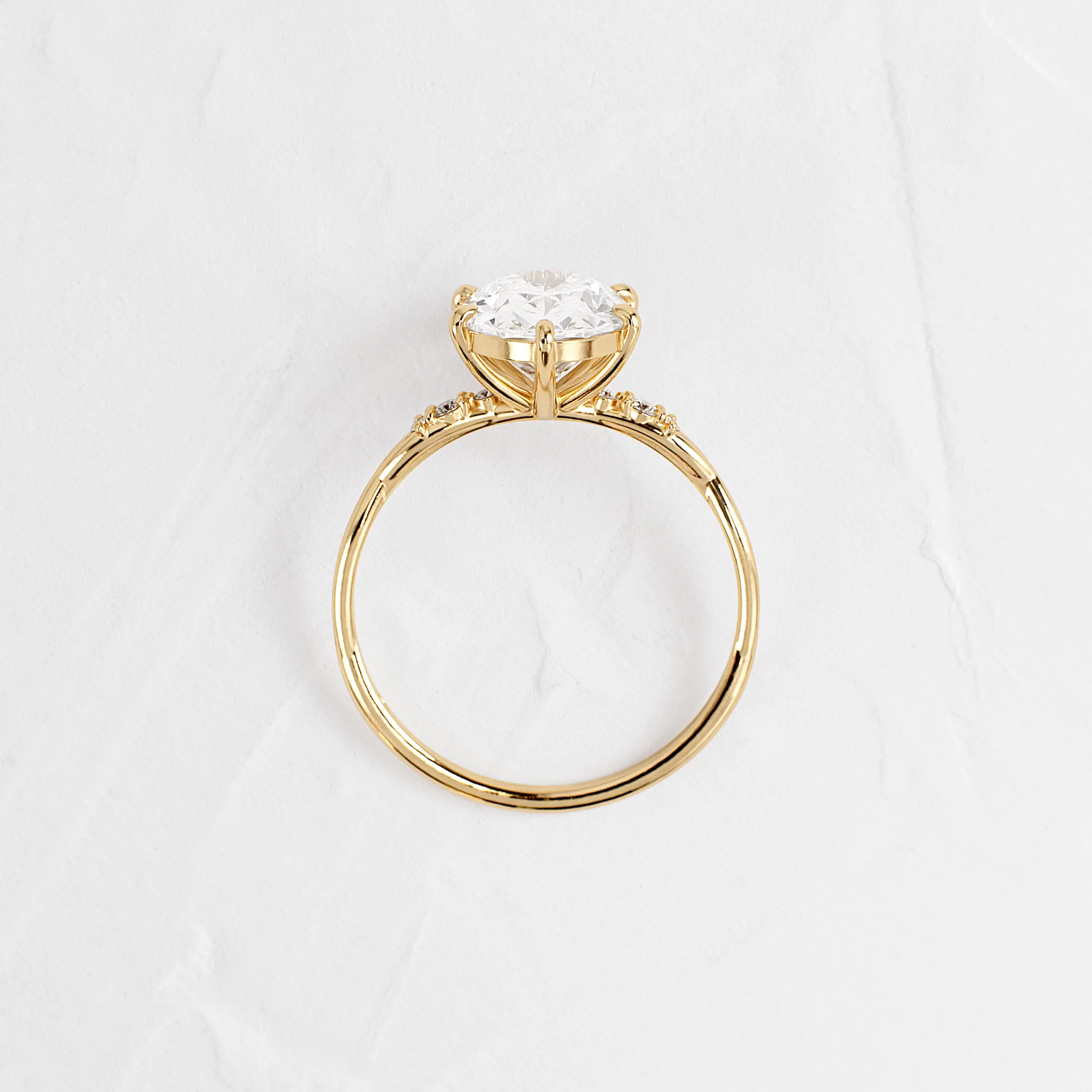 Trestle Ring, Oval Cut