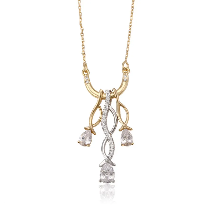 Unique Design Diamond Multicolor Necklace