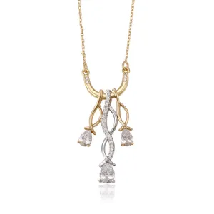 Unique Design Diamond Multicolor Necklace