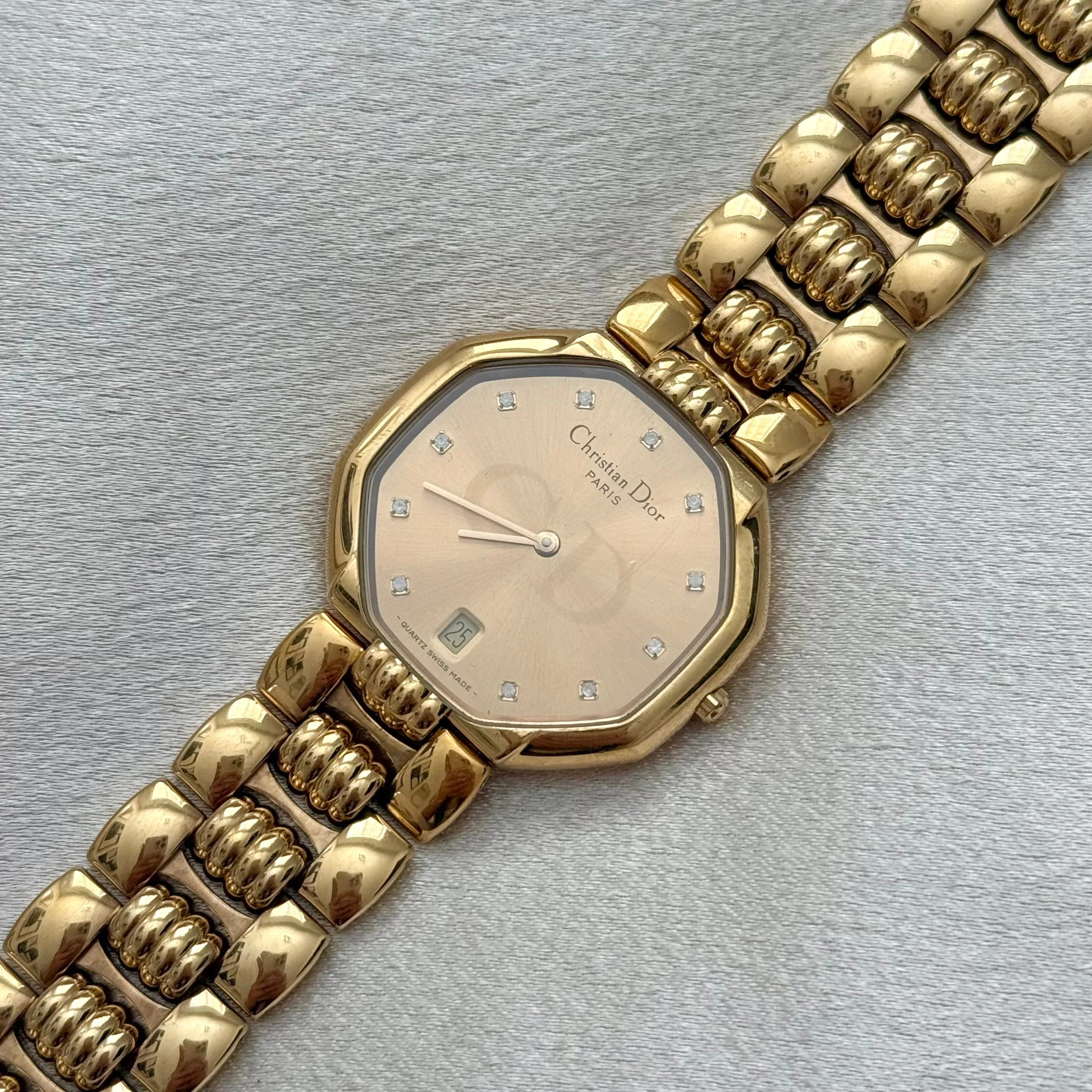 VINTAGE DIOR DIAMOND WATCH