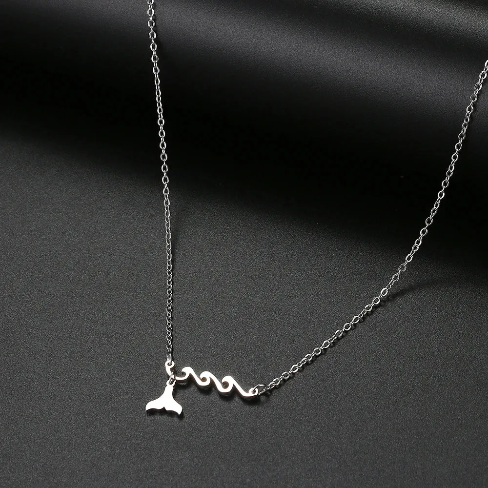 Whale Ocean Necklace