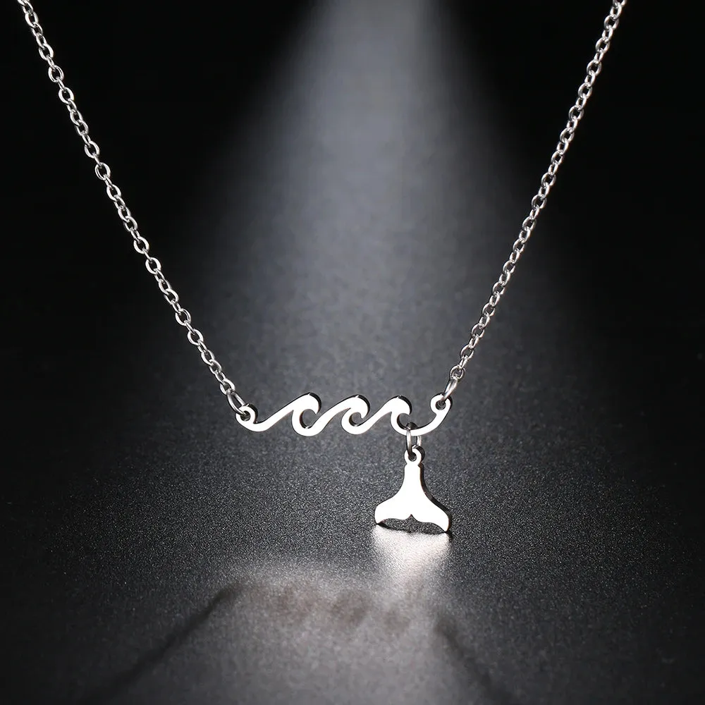 Whale Ocean Necklace