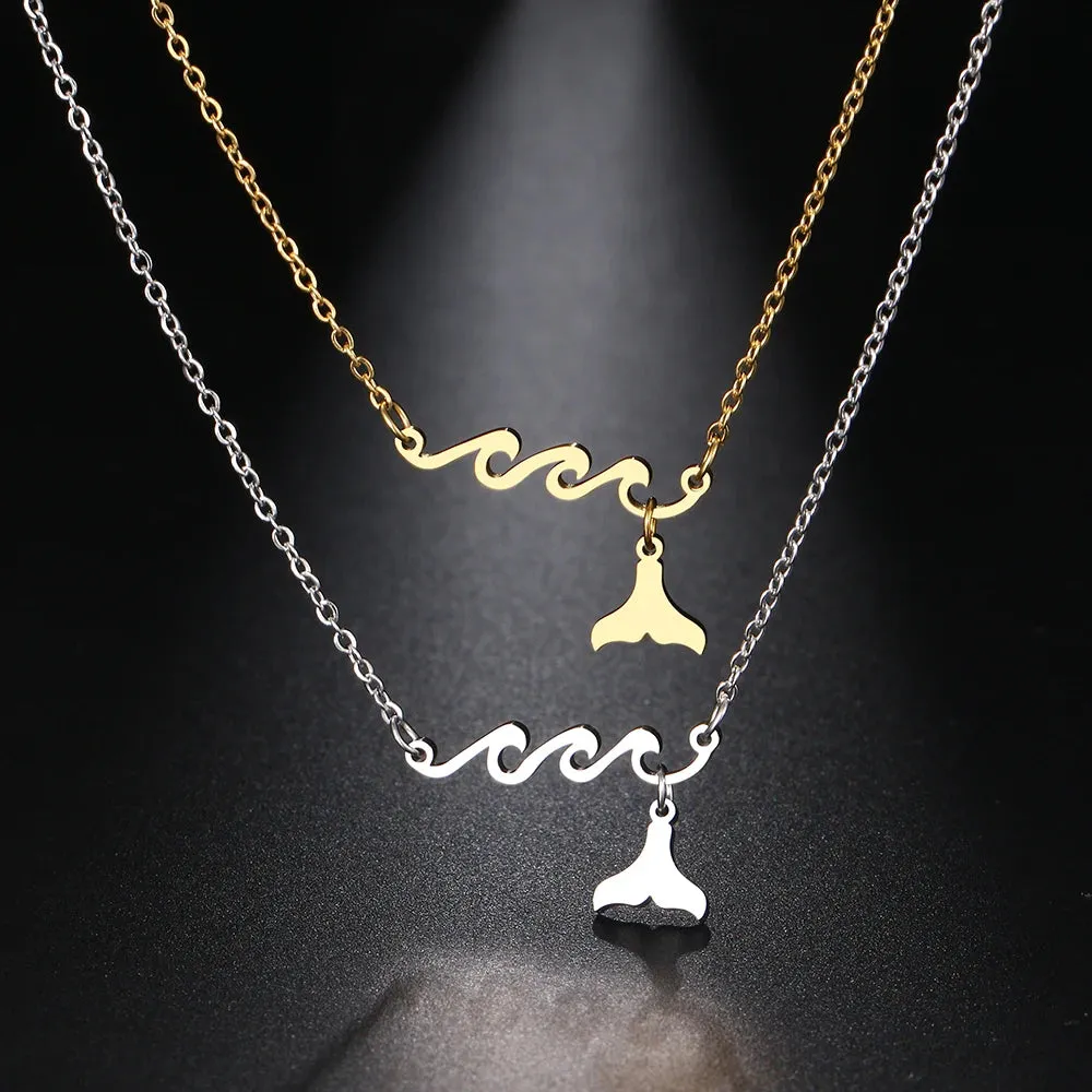 Whale Ocean Necklace