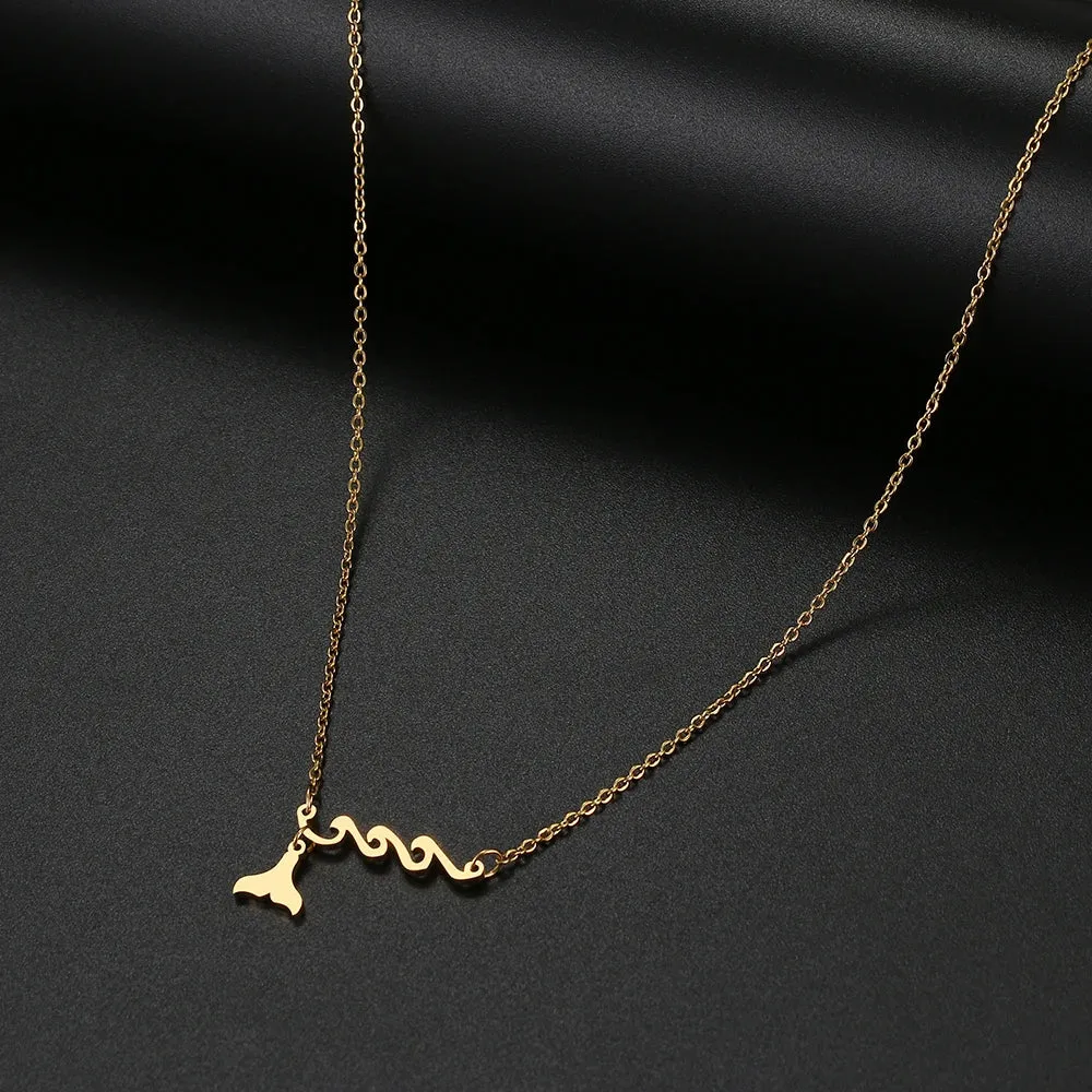 Whale Ocean Necklace