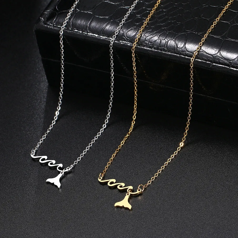 Whale Ocean Necklace