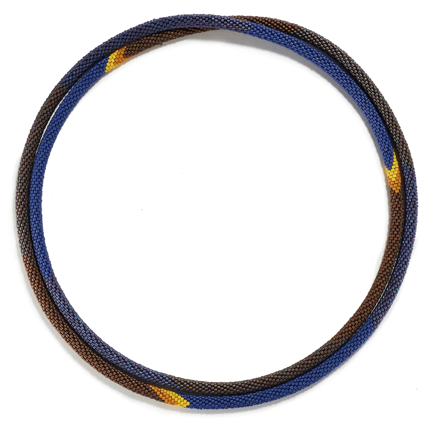 Wild Iris II, Sfumato Necklace