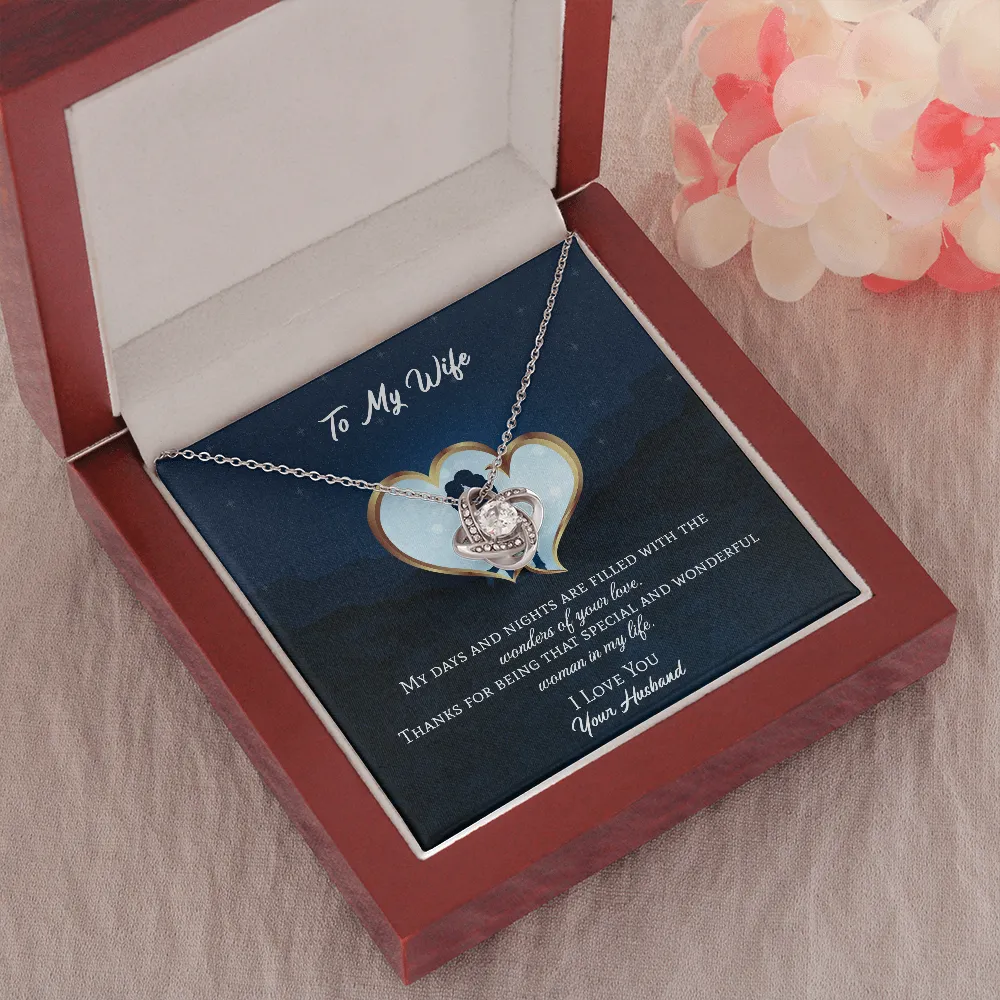 Wonders Of Your Love Love Knot Necklace
