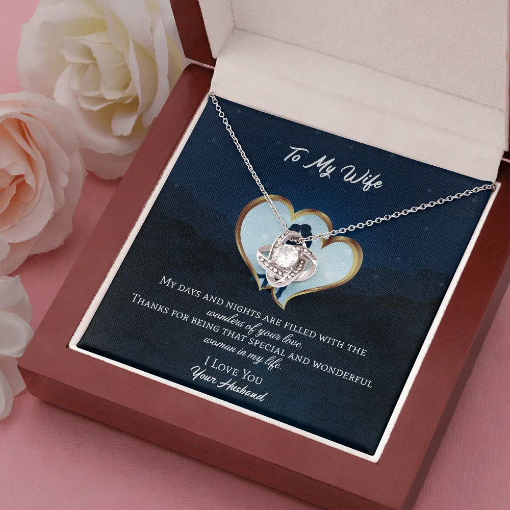 Wonders Of Your Love Love Knot Necklace
