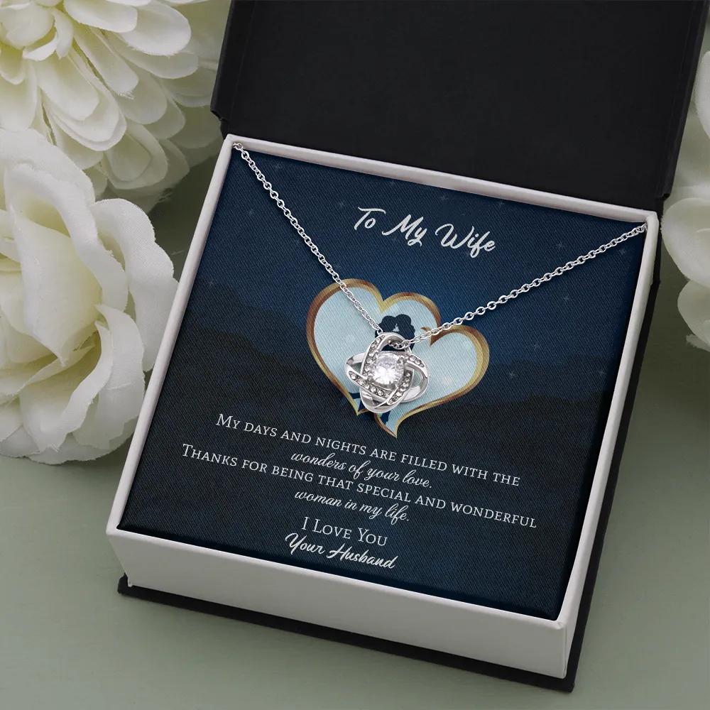 Wonders Of Your Love Love Knot Necklace