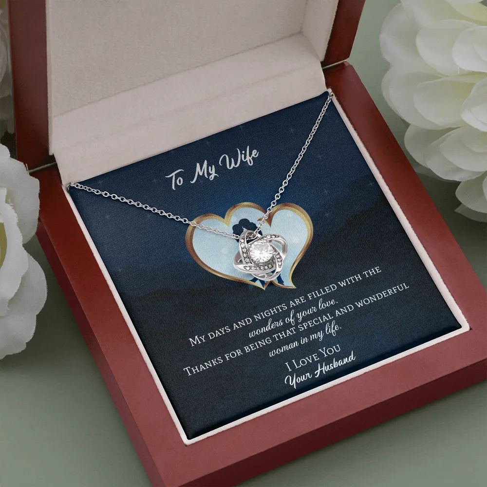 Wonders Of Your Love Love Knot Necklace