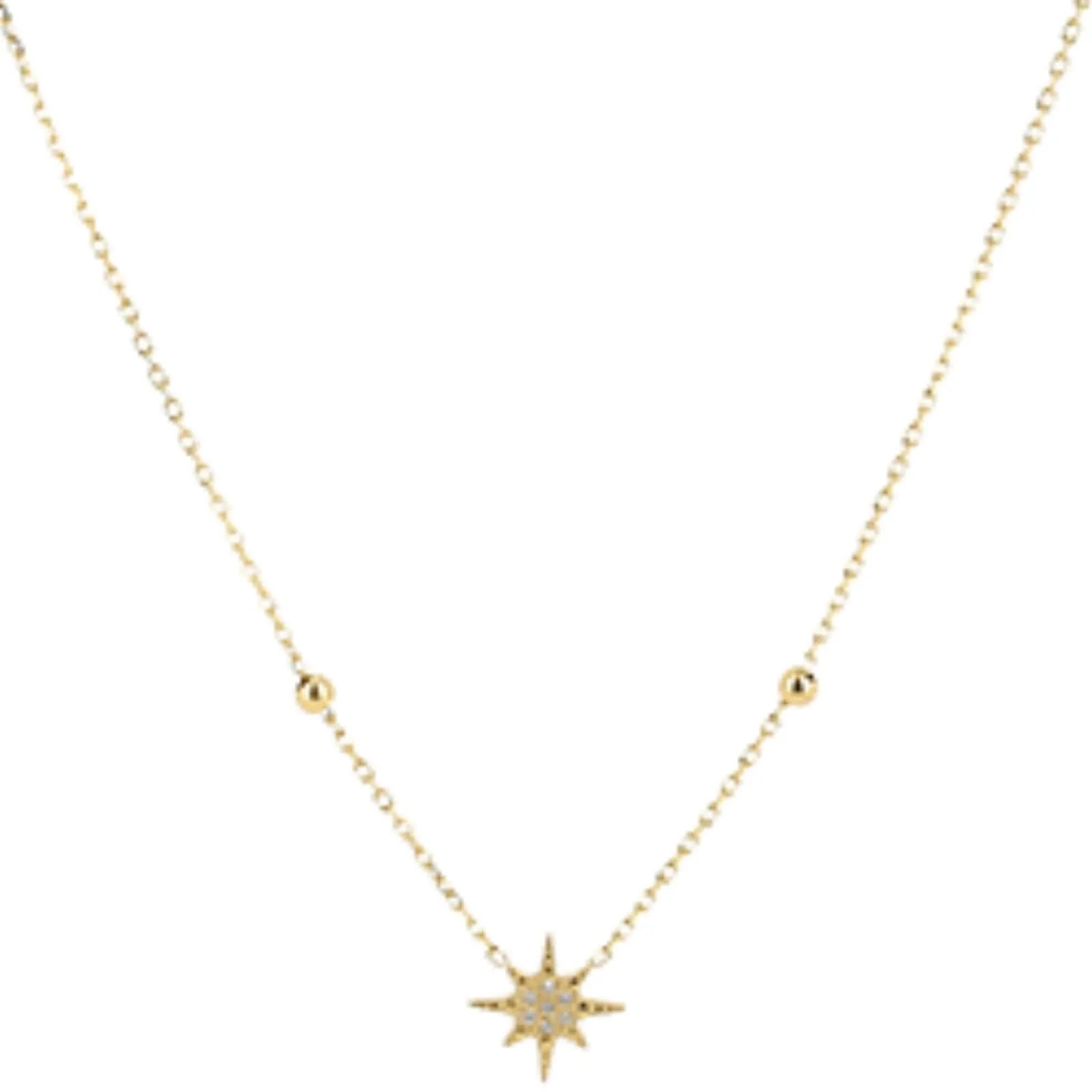 ZAG Newton Star Gold Necklace