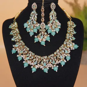Zircon and Semi-Gemstone Necklace
