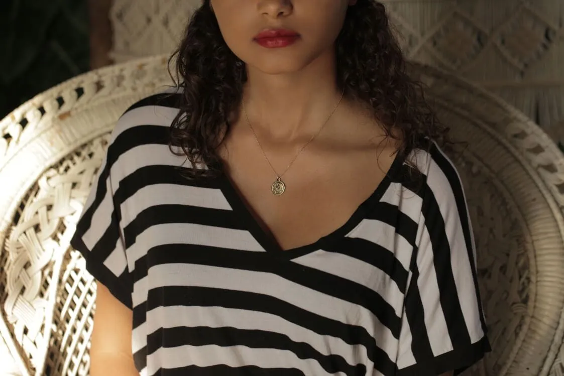 Zodiac Double-Sided Charm Necklace