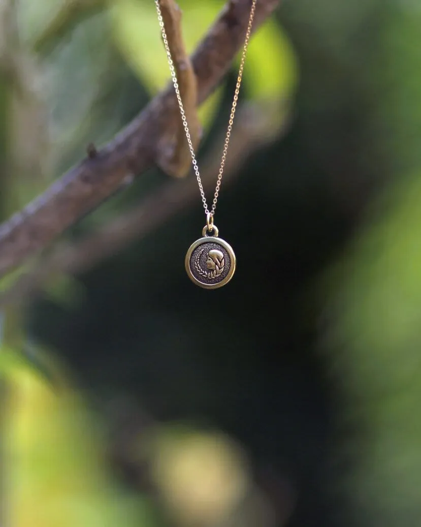 Zodiac Double-Sided Charm Necklace